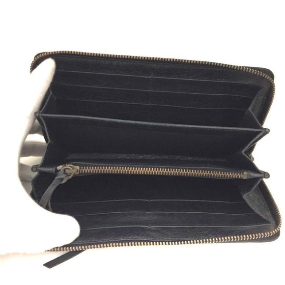 BALENCIAGA The City Leather Zip Around Long Wallet /1J6224 - Picture 5 of 8